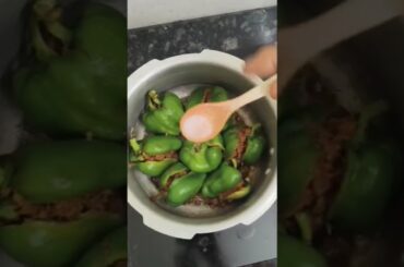 Qeema shimla mirch recipe #shots