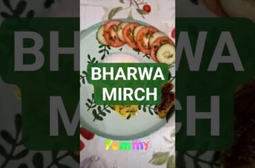 Bharwa Mirchi #mirchandmithai | Bharli Mirch | Stuffed Green Chili #shorts #bharwamirchi