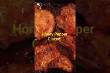 Honey Pepper Glazed by @CHEFFOiv | Easy Recipe