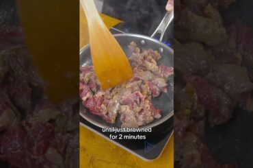 TASTY AND EASY JOLLIBEE STYLE GARLIC PEPPER BEEF #SHORTS