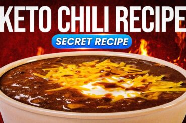 Keto Chili Recipe | EASY Low Carb No Bean Chili Recipe