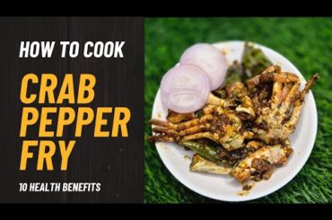 Crab Pepper Fry | Nandu Varuval in tamil | Sea food | Crab recipes #food #recipe