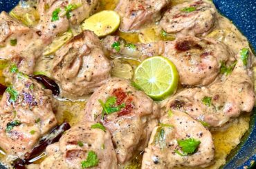 LEMON PEPPER CHICKEN With Silky Satin Gravy - Best Ever Tangy Lemon Pepper Chicken Recipe
