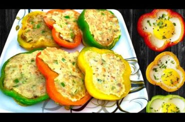 Capsicum omelette // Bell pepper recipes // capsicum recipes // Gongura Kitchen