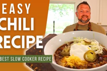The Best Crock-Pot Chili Recipe | Easy, Kid Approved Chili that will have everyone asking for more