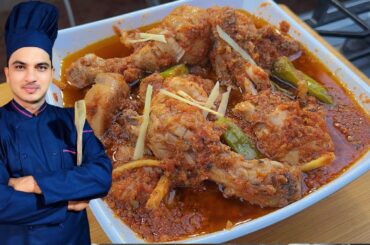 Chicken Karahi | Black Pepper Chicken karahi Recipe By Chef M Afzal|