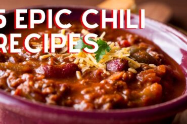 Ultimate Chili Recipes: Five Secrets to Unbelievable Taste!