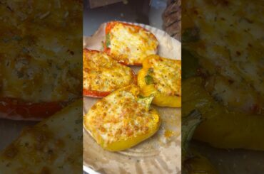 STUFFED BELL PEPPER #shorts #recipe