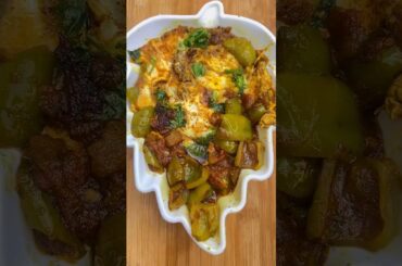 Capsicum Egg Masala | Shimla Mirch Egg Curry Ghar Wala Swad #shorts #ytshorts