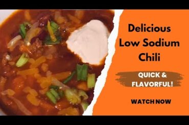 The Most Delicious Chili Recipe!