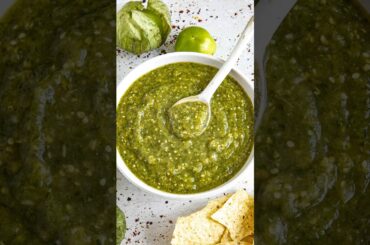 Better Than Any Restaurant Salsa Verde