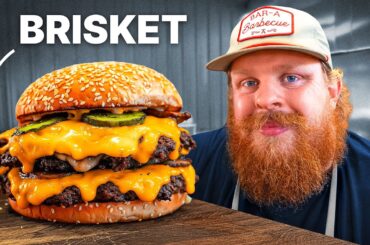 Turning TX Brisket Into The Worlds Best Smash Burger
