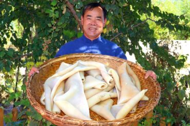 INSANE Pig Skin Recipe! Braised with Crazy Spicy Chili Broth, Best for Drinks! | Uncle Rural Gourmet