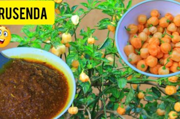 GUTEKA URUSENDA NKA RWARUNDI RWO MURI HOTEL//CHILI SAUCE RECIPE
