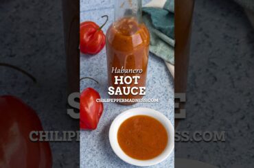 The BEST Habanero Hot Sauce EVER