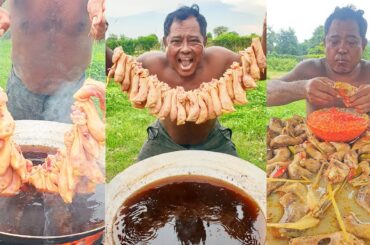 how to crispy chicken head with chili sauce recipe