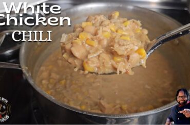 Creamy White Chicken Chili Recipe | Full of Flavor and Perfectly Thick