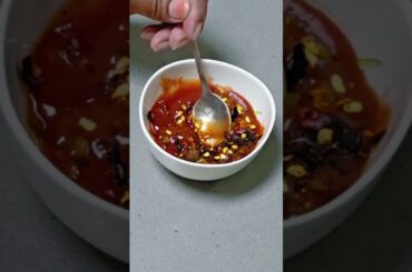 tomato #sauce  chili diye momo  #shorts #koreanfood #koreanlife