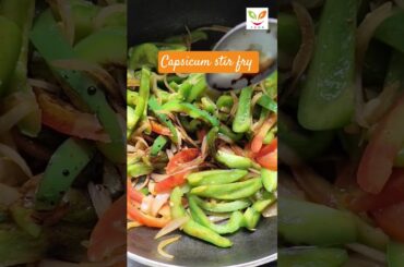 #capsicumfry #onion capsicum stir fry #capasicumrecipe #chatpata recipe #taaty #shorts #viralrecipe