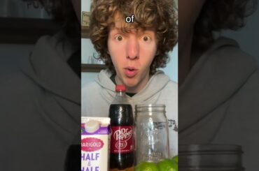 MAKING A DIRTY DR. PEPPER #shorts