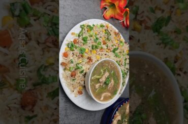 Black Pepper Chicken W Fried Rice by Aqsa's Cuisine #food #recipe #AqsasCuisin #shortsvideo #chicken