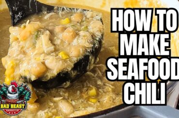 Seafood Chili Made Easy | Better Than White Chicken Chili