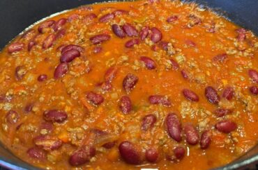 Easy Homemade Chili Recipe