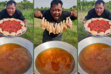 How to crispy chicken legs with chili recipe