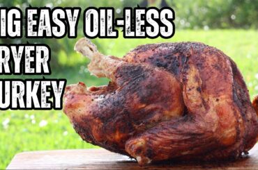 How to Cook a Juicy, Crispy Turkey in the Big Easy Oil-Less Fryer | Keto Friendly Recipe