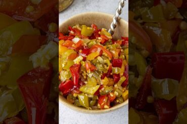 Hot Pepper Relish - Easy and ADDICTIVE