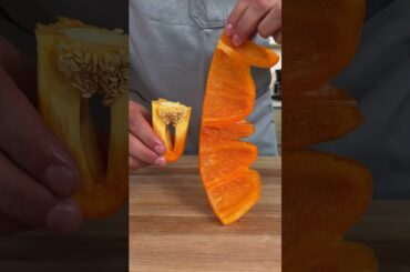 How To Cut A Bell Pepper