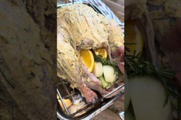Orange & Herb Roasted Turkey #shorts #thanksgivingrecipe