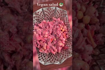 yummy vegan salad recipe #vegsalad #vegsaladrecipe #salad #salad recipe