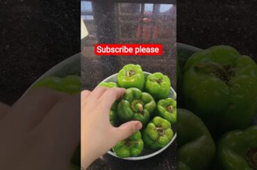 Qeema Capsicum recipe #shorts #short #youtubeshorts #trending