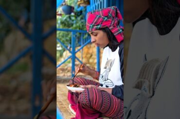 Anzu’s Making a fried rice with chicken chili ~Anzu’s Rural life #shorts @AnzusKitchen02