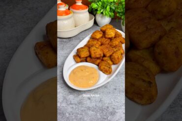 Instant Crispy Potato Bites Recipe | Party Snack in 10 Mins