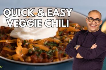 Texas Style Veggie Chili | Chef Pino