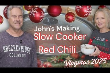 Mom's Secret Chili Recipe Revealed! | Cozy Vlogmas Chili Day
