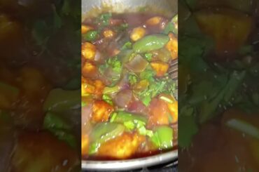 CHILI PANEER #chilli #paneer #recipe #trending #viral #shorts #food #seher #gaffarbhai #streetfood