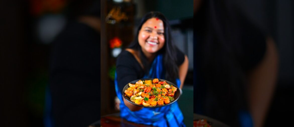 chilli paneer #shorts #paneer #recipe #trending #chilli