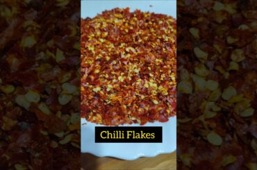 Chilli Flakes #shorts #short #food #recipe #cooking #chilli #homemade #seasoning #thetastybite