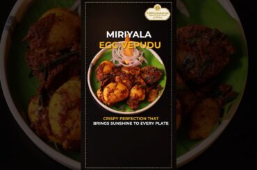 Pepper Egg Fry Recipe #eggfryrecipe #boiledeggmasala #shorts #telugushorts #adbhutaaharam #eggfry