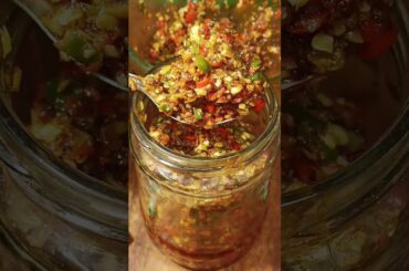Instant Chilli Garlic Achaar Recipe #shorts #recipe #trending
