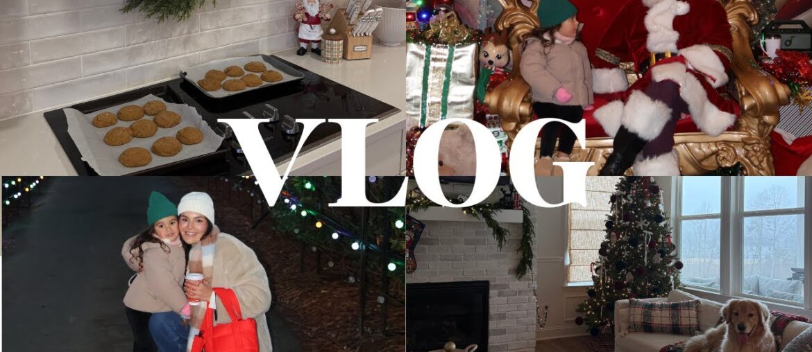 HOME FOR THE HOLIDAYS: chili recipe + Xmas lights spectacular in clt + baking + cozy days with me