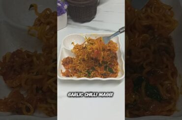 garlic chilli Maggi recipe #food #viralvideo #ytshorts #shorts #ytstudio #traditional and modern me