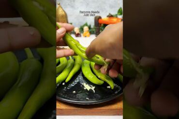 day-4 challenge mirchi pokda #recipe #snacks #food #breakfast #easyrecipe