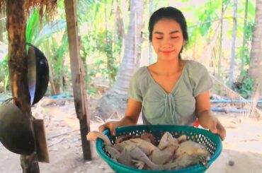 Cooking chicken soup with green chili recipe   Natural Life TV