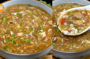 Restaurants Style Hot and Sour Soup Recipe, Winter Special Soup Recipe by Samina Food Story