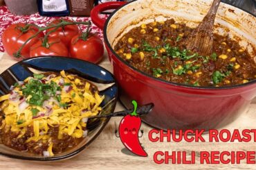 The Best Chuck Roast Chili Recipe! Spicy And Delicious!