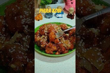 Phula Kobi Recipe || Chilli Gobi Recipe #recipe #shorts #recipeunlimitedbarsha #viralshorts